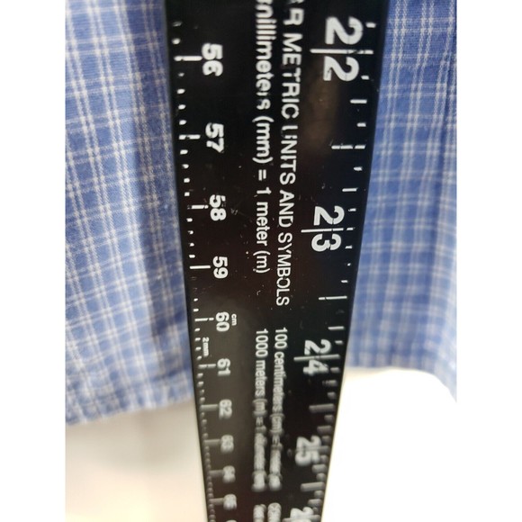 Susan Bristol Womens XL Blue Button Up Shirt Vintage Cotton blend - Picture 5 of 9